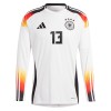 Camiseta de fútbol Manga Larga Alemania Muller 13 Primera Equipación Euro 2024 - Hombre